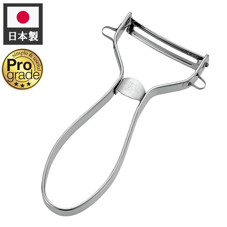 下村工業 プログレード 快速ピーラー PG-642 ピーラー シルバー 調理器具 キッチン 料理 皮むき シンプル 野菜 | ブランド登録なし