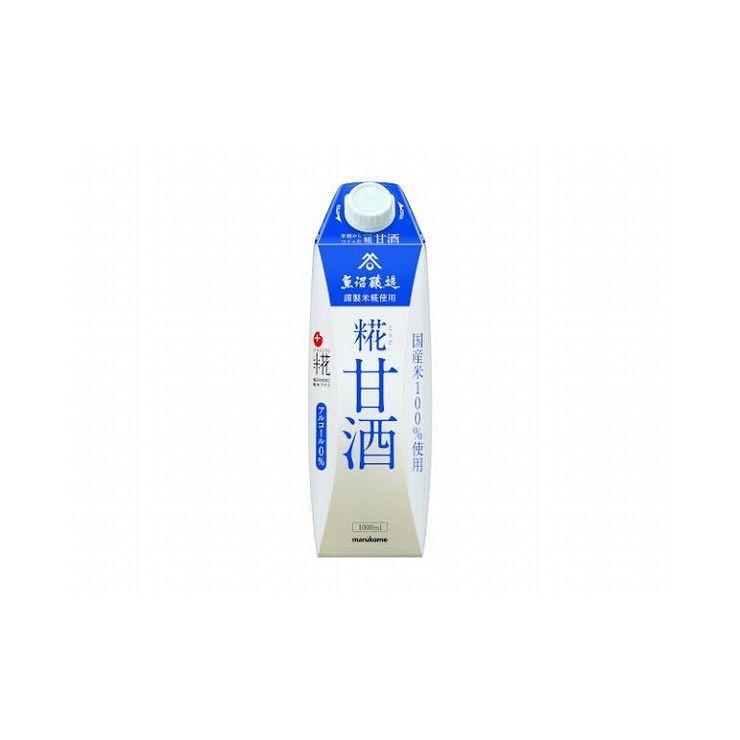 まとめ買い マルコメ プラス糀 米糀からつくった甘酒 LL 1L x6個セット