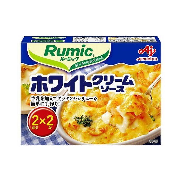 まとめ買い ルーミック ホワイトクリームソース 48g x10個セット 食品 業務用 大量 まとめ セット セット売り 代引不可｜rcmdhl