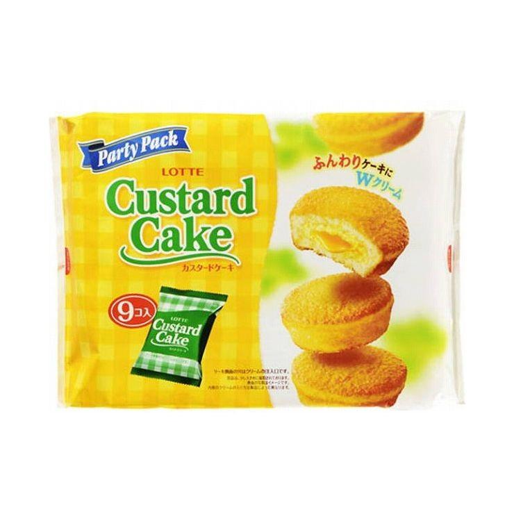 まとめ買い ロッテ カスタードケーキ パーティパック 9個 X10個セット まとめ セット まとめ販売 セット販売 業務用 代引不可 Qk リコメン堂ホームライフ館 通販 Yahoo ショッピング