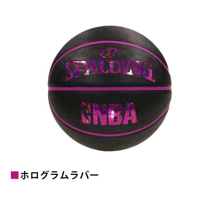 SPALDING バスケットボール 6号球 NBA公認 ラバー 野外 柄物 中学 高校 大学 女子 バスケ｜rcmdhl｜02