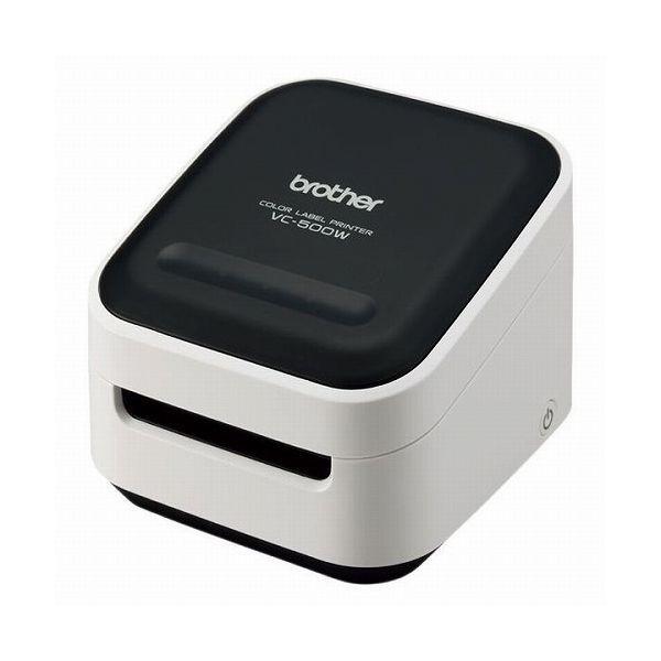 ブラザー工業 感熱カラーラベルプリンター 313dpi スマホ・PC接続専用 無線LAN USB VC-500W 代引不可