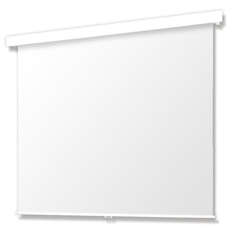 オーエス OSCRP Pセレクション手動スクリーン 白パネル/マスクなし/120型HD SMP-120HN-W1-WG103(代引き不可)