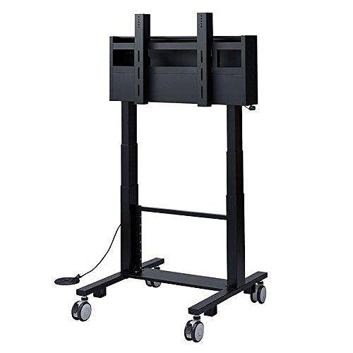 サンワサプライ 60型~84型対応 電動上下昇降液晶・プラズマディスプレイスタンド 高耐荷重仕様 CR-PL24BK 代引不可