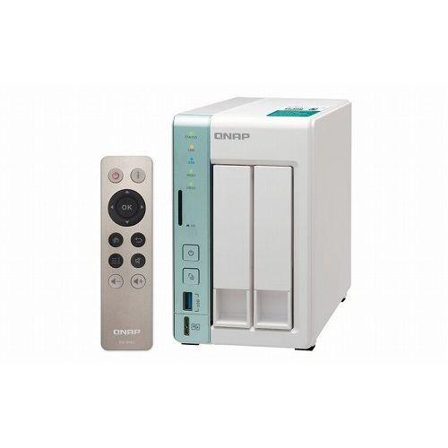 QNAP TS-251A 2TB HDD搭載モデル (ミドルクラス 1TBx2 搭載) TS-251A/2TB 代引不可
