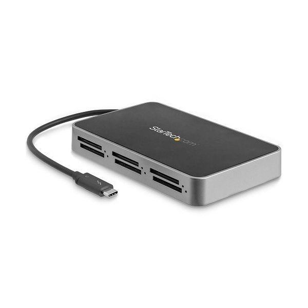 StarTech.com Thunderbolt 3 接続SDカードリーダー 6スロット装備 SD SDHC SDXC SD 4.0とUHS-IIに対応 6SD4FCRTB3C 代引不可