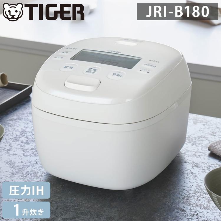 タイガー魔法瓶 圧力IHジャー炊飯器 １升炊き ブラック JPK-H180K 炊飯