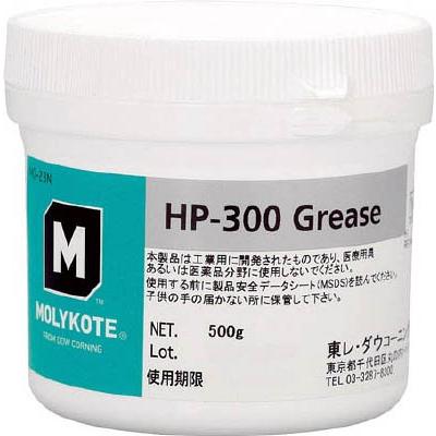 モリコート　フッソ・超高性能　ＨＰ−300グリース　HP-300-05　化学製品・食品機械用潤滑剤　500ｇ　代引不可