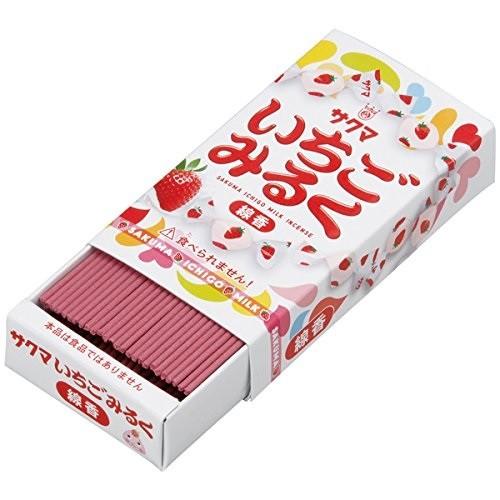 カメヤマローソク いちごみるく ミニ寸線香 I2300 00 05 好物シリーズ コラボ線香 代引不可 メール便 ゆうパケット Te リコメン堂ホームライフ館 通販 Yahoo ショッピング