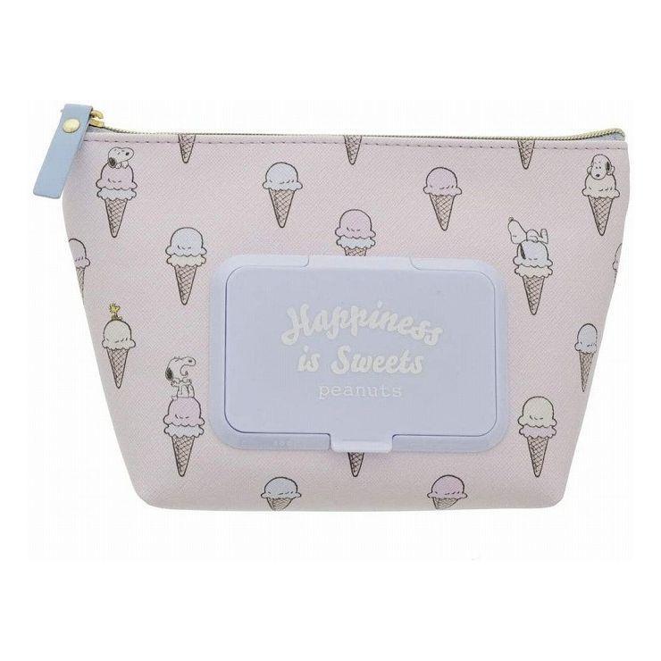 サンスター シートケース付ポーチ シーポ Seepo スヌーピー アイスクリーム S267 ティッシュポーチ ウエットティッシュ Te リコメン堂ホームライフ館 通販 Yahoo ショッピング