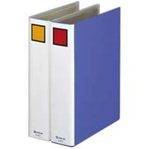 (業務用10セット) キングジム パイプ式ファイル/スーパードッチ 〔A4/タテ型〕 とじ厚：50mm 8475 青 代引不可