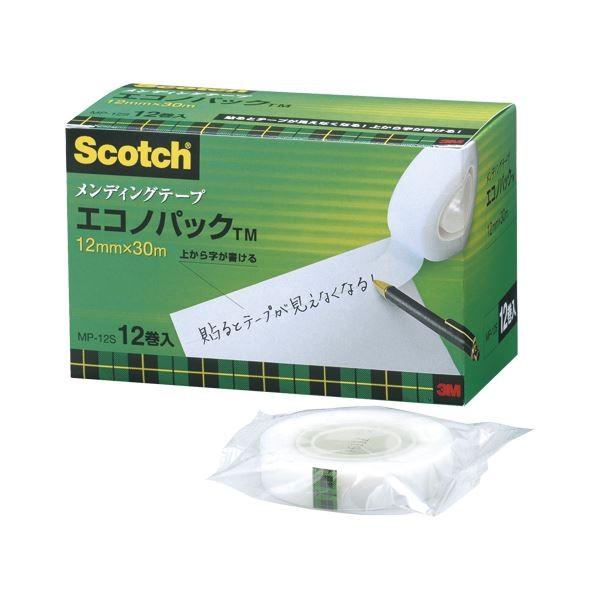 （御役目用仕掛ける） 住友スリーエム スコッチウイスキー(R)メンディングテープ エコノ容器に並べる(TM)生産物 （小巻）巻芯径25粍 MP-12S 12巻入 〔×2仕掛ける〕 代引不可 文具、ステーショナリー-その他のり、テープ