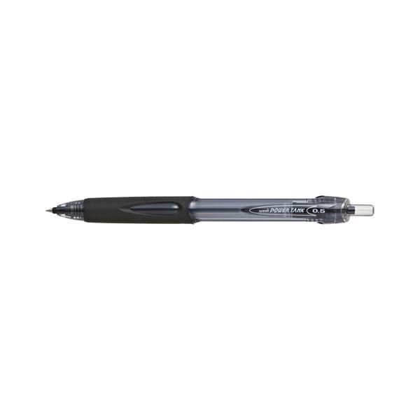 （業務用セット） 三菱鉛筆 パワータンクスタンダード ノック式 （0.5mm） SN-200PT-05.24 黒 1本入 〔×10セット〕 代引不可｜rcmdhl
