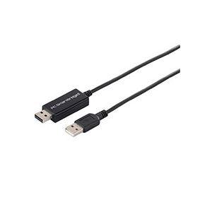 （まとめ） バッファロー パソコン自動切替器 マウス／キーボード 1.5m BSKM203 1本 〔×2セット〕 代引不可