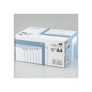 （まとめ） TANOSEE αエコカラーペーパーII A4 ライトピンク 業務用パック 1箱（5000枚：500枚×10冊） 〔×10セット〕 代引不可