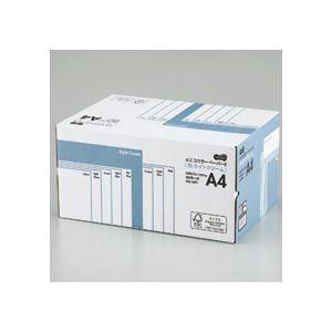 （まとめ） TANOSEE αエコカラーペーパーII A4 ライトクリーム 業務用パック 1箱（5000枚：500枚×10冊） 〔×10セット〕 代引不可
