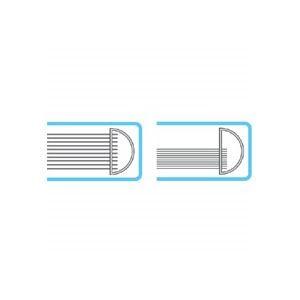 （まとめ） TANOSEE クリヤーポケット（クリアポケット） A4タテ 2・4・30穴 1セット（500枚：100枚×5パック） 〔×2セット〕 代引不可の画像