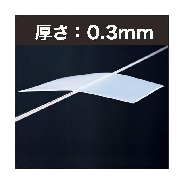 （まとめ） TANOSEE 再生クリアホルダー（角まる） A4 厚さ0.3mm クリア 1セット（100枚：20枚×5パック） 〔×2セット〕 代引不可の画像