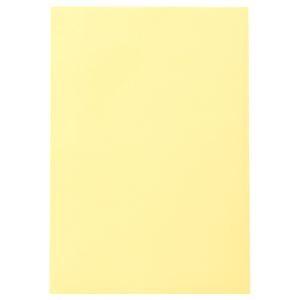 （まとめ） TANOSEE 色画用紙 四つ切 クリーム 1パック（10枚） 〔×15セット〕 代引不可