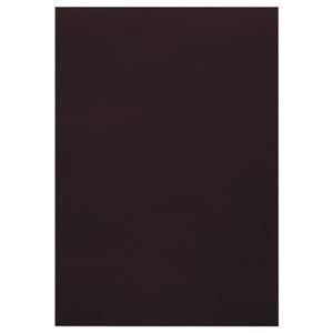 （まとめ） TANOSEE 色画用紙 四つ切 くろ 1パック（10枚） 〔×15セット〕 代引不可