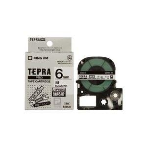 (業務用50セット) キングジム テプラ PROテープ ラベルライター用テープ 〔強粘着 幅
