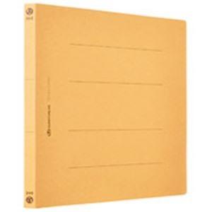 (業務用5セット) フラットファイル/紙バインダー 〔A4/2穴 120冊入り〕 ヨコ型 イエロー(黄) D018J-12YL 〔×5セット〕 代引不可