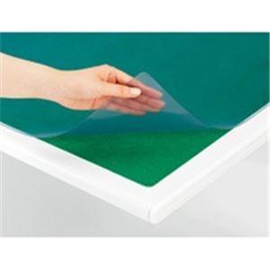 (業務用5セット) プラス デスクマットOA/マウスパッド 〔690mm×1590mm〕 マウス使用可 下敷付き 斜めカット加工 DM-167EW 代引不可