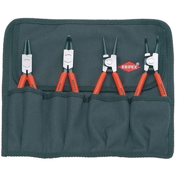KNIPEX（クニペックス）001956 スナップリングプライヤーセット（4本組） 代引不可