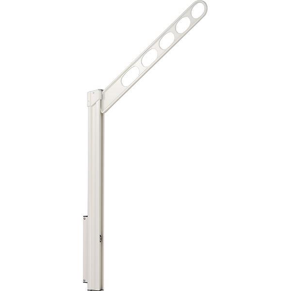 〔1組/2本入り〕 川口技研 ホスクリーン/物干し金物 〔腰壁用上下式〕 ホワイト GP-55-W 代引不可_1