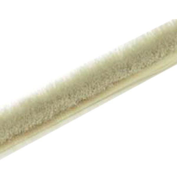 すき間モヘアシール/隙間テープ 〔100m巻/ベース幅：9mm ブラシ全高：9mm〕 グレー 槌屋 〔DIY 日曜大工〕 代引不可