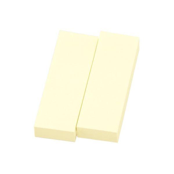 （まとめ） ライオン事務器ふせん［リペタ］ 貼ってはがせるメモ 76.2×25.4mm イエロー RL-101パック（2冊） 〔×30セット〕 代引不可