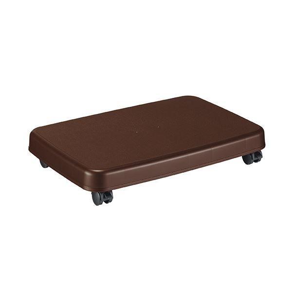 （まとめ） サンコープラスチック ラクゴロ Lダークブラウン 405289 1台 〔×5セット〕 代引不可