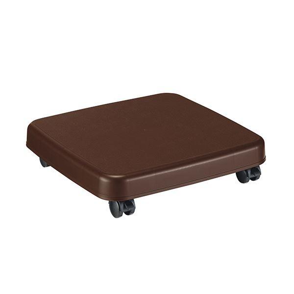 （まとめ） サンコープラスチック ラクゴロ Mダークブラウン 403988 1台 〔×5セット〕 代引不可