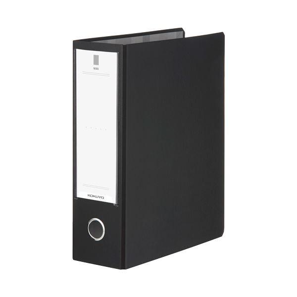 NEOS（KOKUYO） - （まとめ）コクヨ 熱電子管整理保存用具(NEOS)A4タテ 800枚受け入れる 80粍とじ 背幅95粍 黒いこと フ-NE680D 1冊 〔×5仕掛ける〕 代引不可 文具、ステーショナリー-クリアファイル-キッチン、日用品、文具