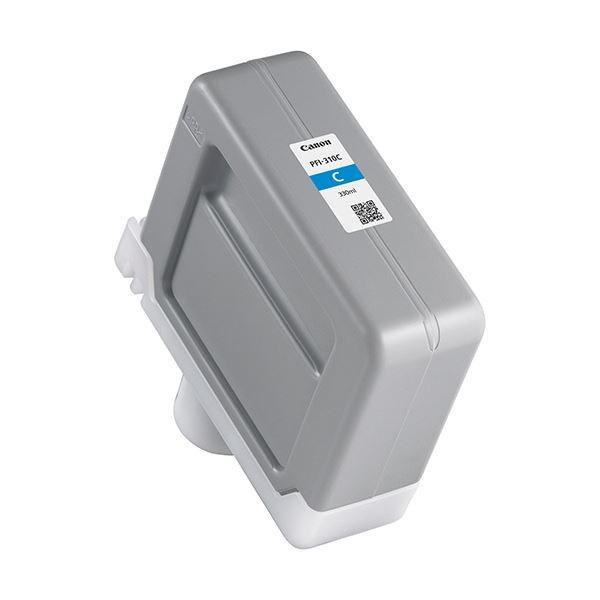 キヤノン インクタンク PFI-310Cシアン 330ml 2360C001 1個 代引不可