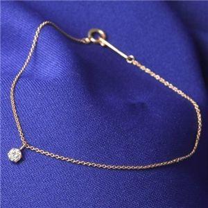 K18PG ダイヤモンドブレスレット 代引不可