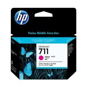 HP HP711インクカートリッジ マゼンタ29mlX3 CZ135A 代引不可