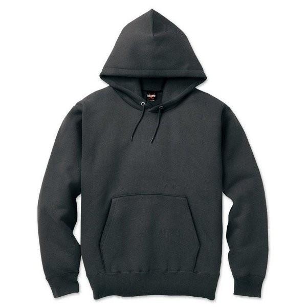 12.5ozヘビーウェイト裏起毛プルパーカー 2220 チャコールグレー Mサイズ 代引不可