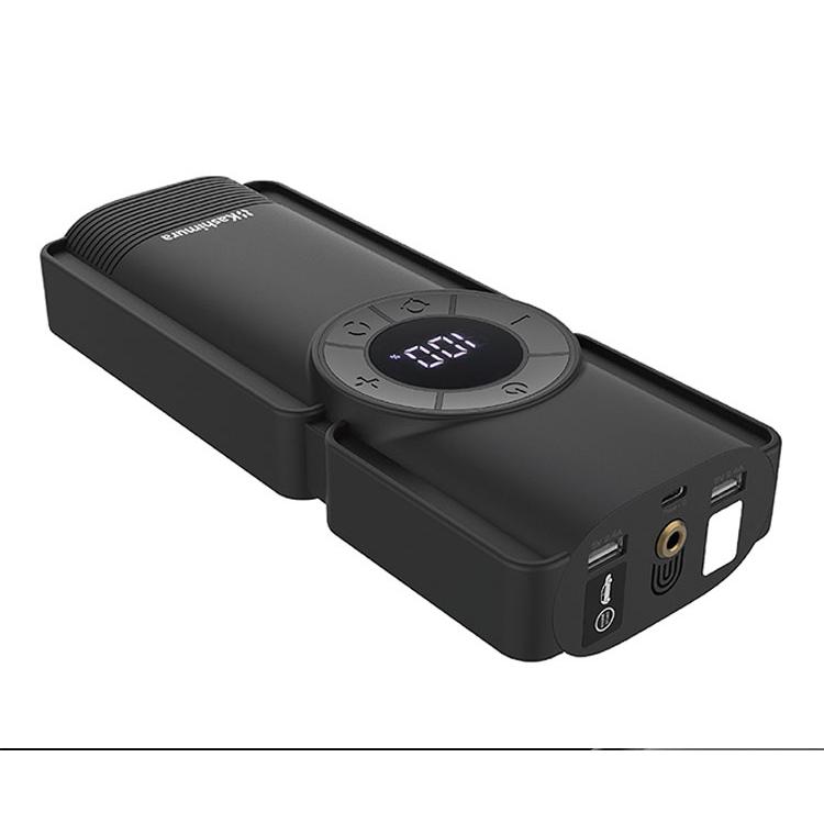 カシムラ 1台2役 電動コンプレッサー付き ジャンプスターター 8000mAh