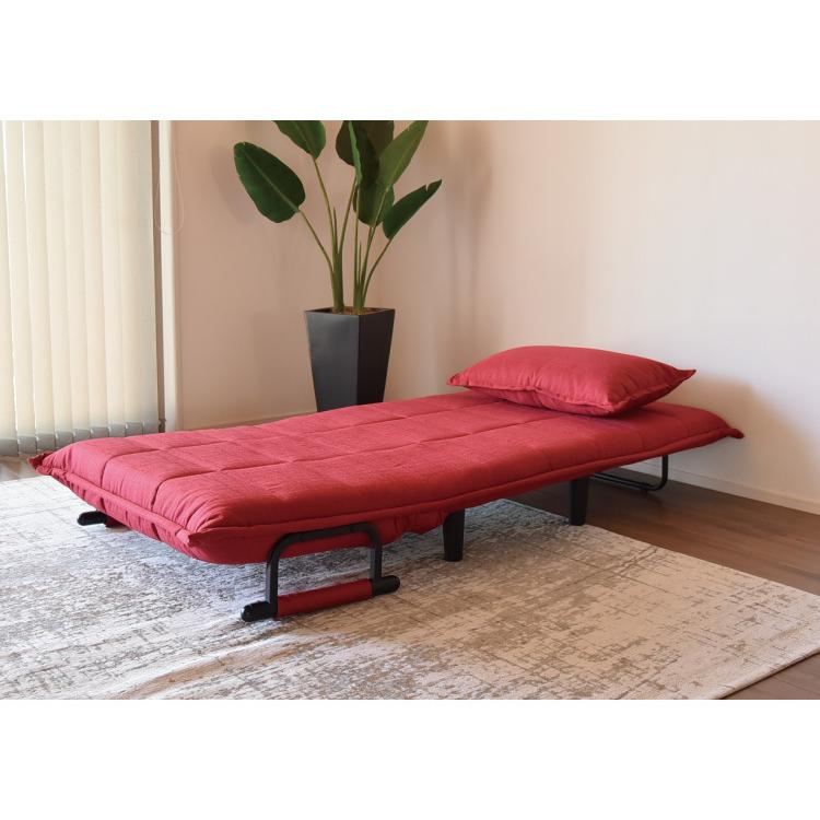 3つ折り ソファベッド ビータ4 クッション付 3WAY ソファーベッド 1人