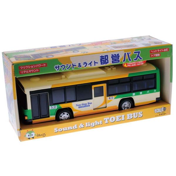 サウンドライト 都営バス 乗り物 ミニカー サウンド付 ヘッドライト 点灯 トイコー 玩具 おもちゃ 3歳から 子供用 バス 【送料無料】 :w7-4962603007434:リコメン堂ホームライフ館 通販 サウンド&ライト都営バス おもちゃ こども 子供 3歳