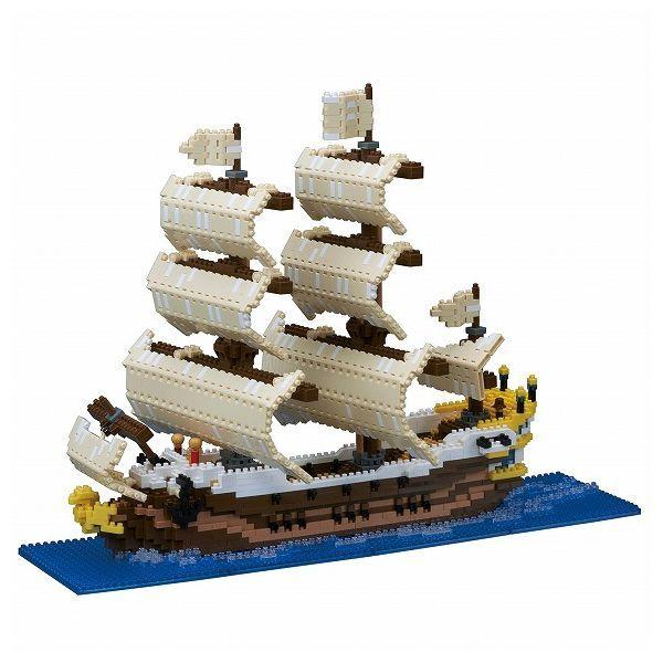 ブランド登録なし - nanoblock 帆船 カワダ 手あそび 手あそび ゲーム、おもちゃ-おもちゃ-ブロック
