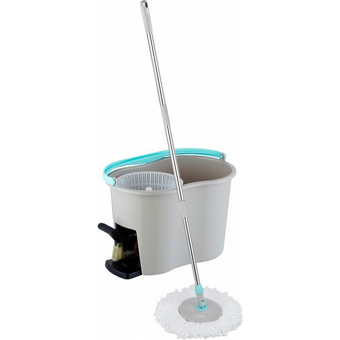 足踏み回転モップ 簡単 脱水 洗浄 リビング ベランダ タイル お掃除 代引不可 Wi Wj 8 リコメン堂ホームライフ館 通販 Yahoo ショッピング