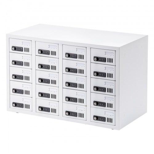個別管理用スマートフォン保管庫 20台収納 CAI-CABSP68 【ワードローブ】 代引不可