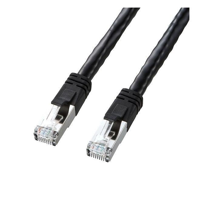 サンワサプライ PoECAT6LANケーブル 30m KB-T6POE-30BK 代引不可