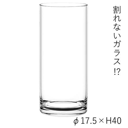 ハンマーグラス 割れない ガラス ポリカーボネート PVシリンダー φ17.5xH40 花材 花器の画像