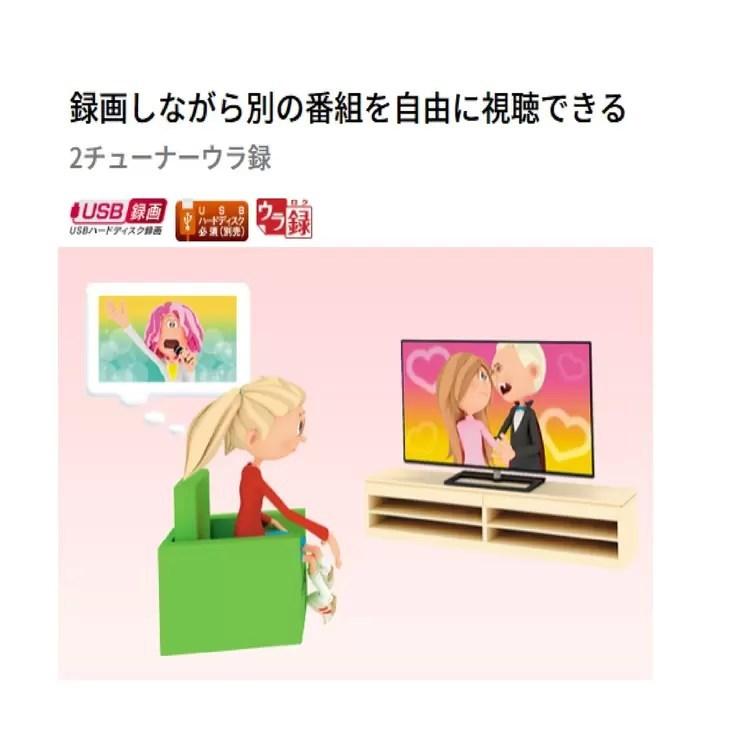 東芝 40V型 液晶テレビ REGZA 40S10 フルハイビジョン HDD録画 映像