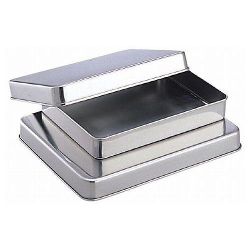 ステンレスバット フタ付 4号 300X240X40MM