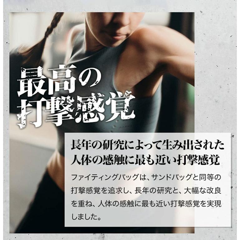 空気式 サンドバッグ ファイティングバッグAIR FIGHTING ROAD 自立