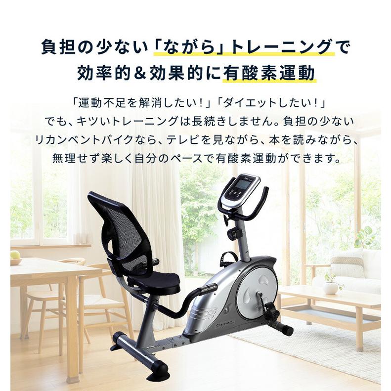 フィットネスバイク スピンバイク リカンベントバイク クロス